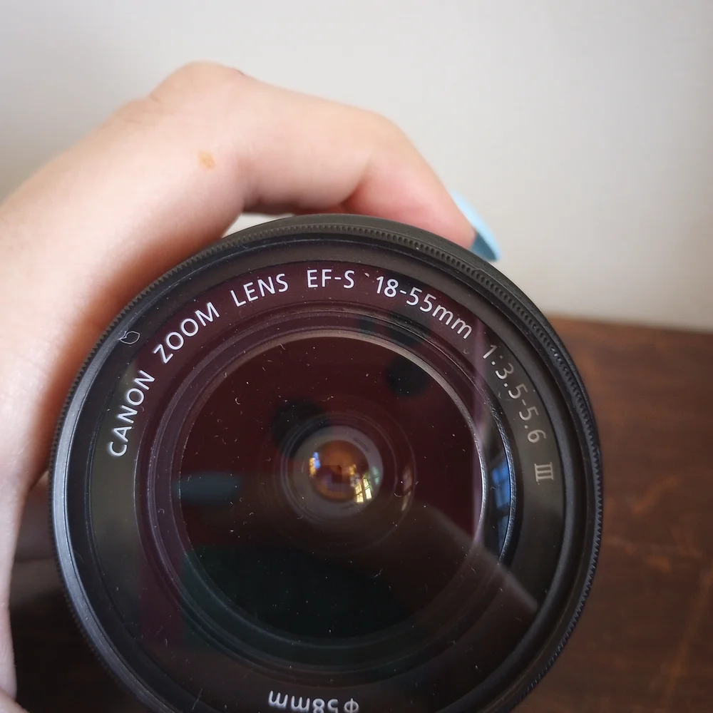 Canon Black Camera Lens